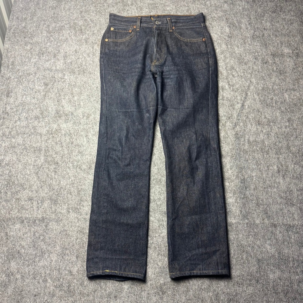Vintage Levi Strauss & Co 501XX Jeans Women W30 L38 Made in USA Button Fly Denim